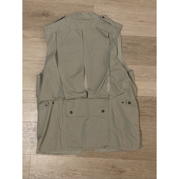 Nikoata Vest XL Mens Khaki Fishing Tackle Hunting Outdoor Camera Hiking Camp - Picture 6 of 7